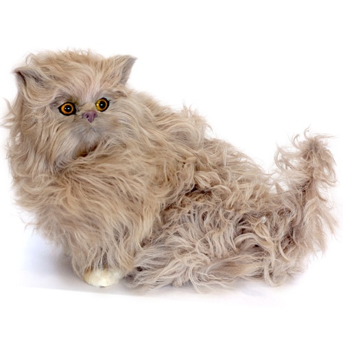 Кошка персидская сидящая C233-t Petz 2009 г ; Упаковка: пакет инфо 13727b.