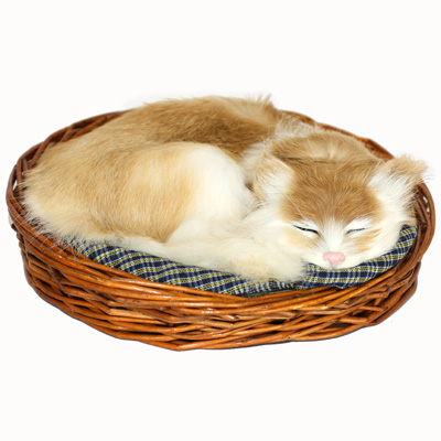 Кошка в корзине С267-t Petz 2009 г ; Упаковка: пакет инфо 13736b.