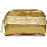 Косметичка "Luxe", цвет: золотистый 9596 ПВХ Производитель: Италия Артикул: 9596 инфо 10588c.