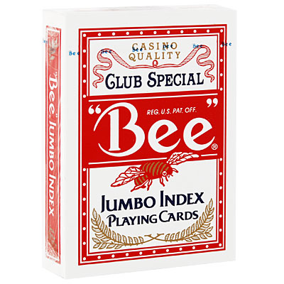 Карты "Club Special Bee" покрытие и стандартный покерный размер инфо 366d.